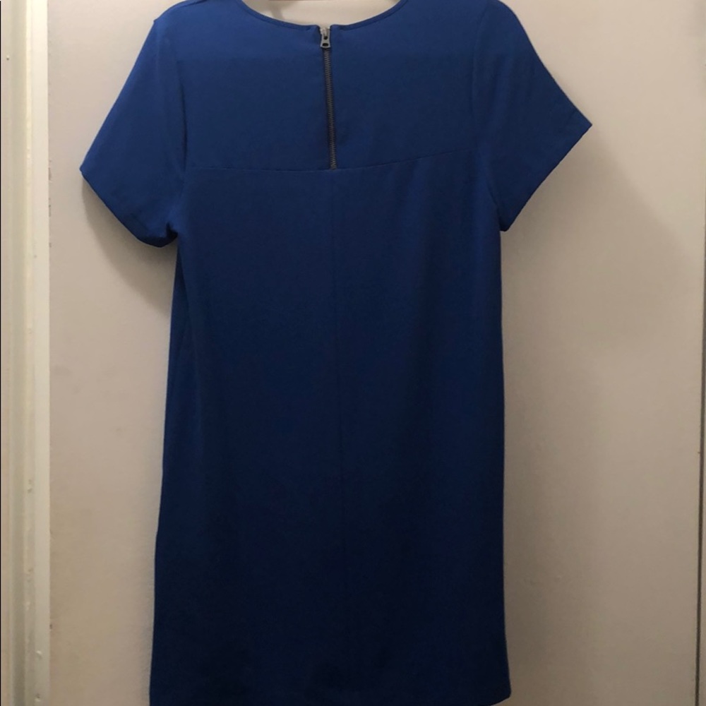 Blue Shift Dress - Picture 2 of 3